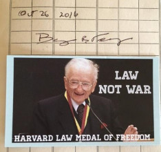 Benjamin Ferencz - S004 - US Army Agt and prosecutor in Nuremberg trials.